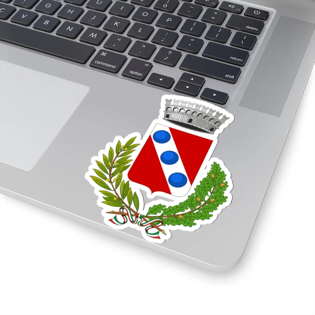 Camaiore-Stemma (Italy) (Coat of Arms) STICKER Vinyl Kiss-Cut Decal - The Sticker Space