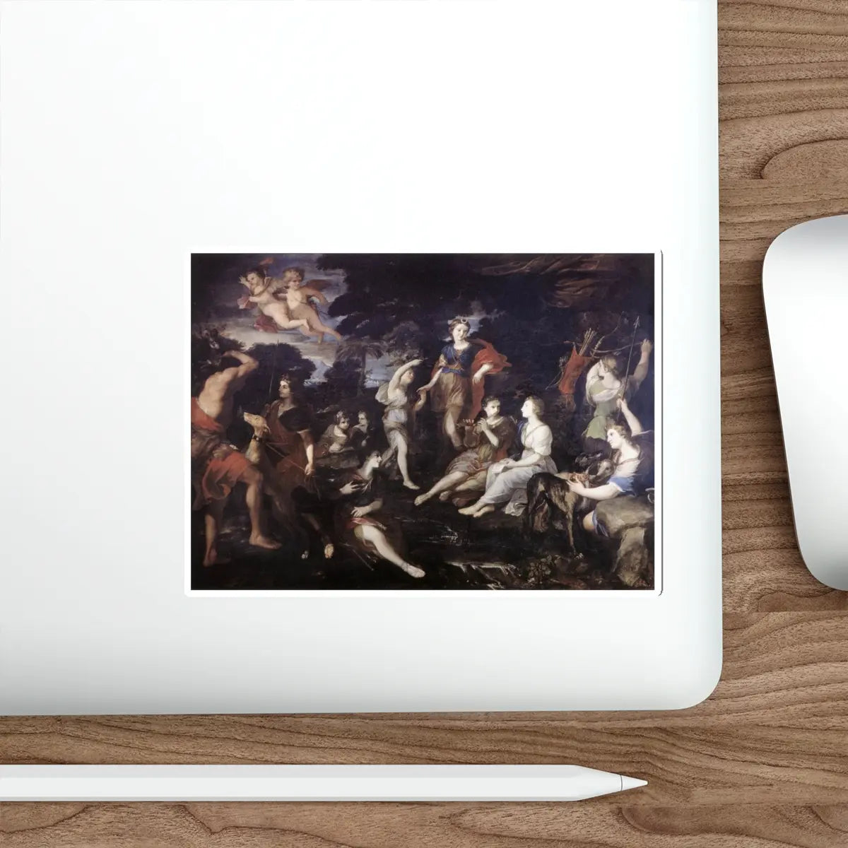 SKU:32658600286964918620 Sticker types:White Shape:Die-Cut Sizes:5" × 5"