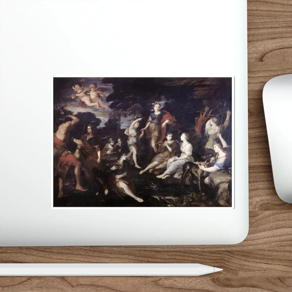 SKU:32869553851401867540 Sticker types:White Shape:Die-Cut Sizes:6" × 6"