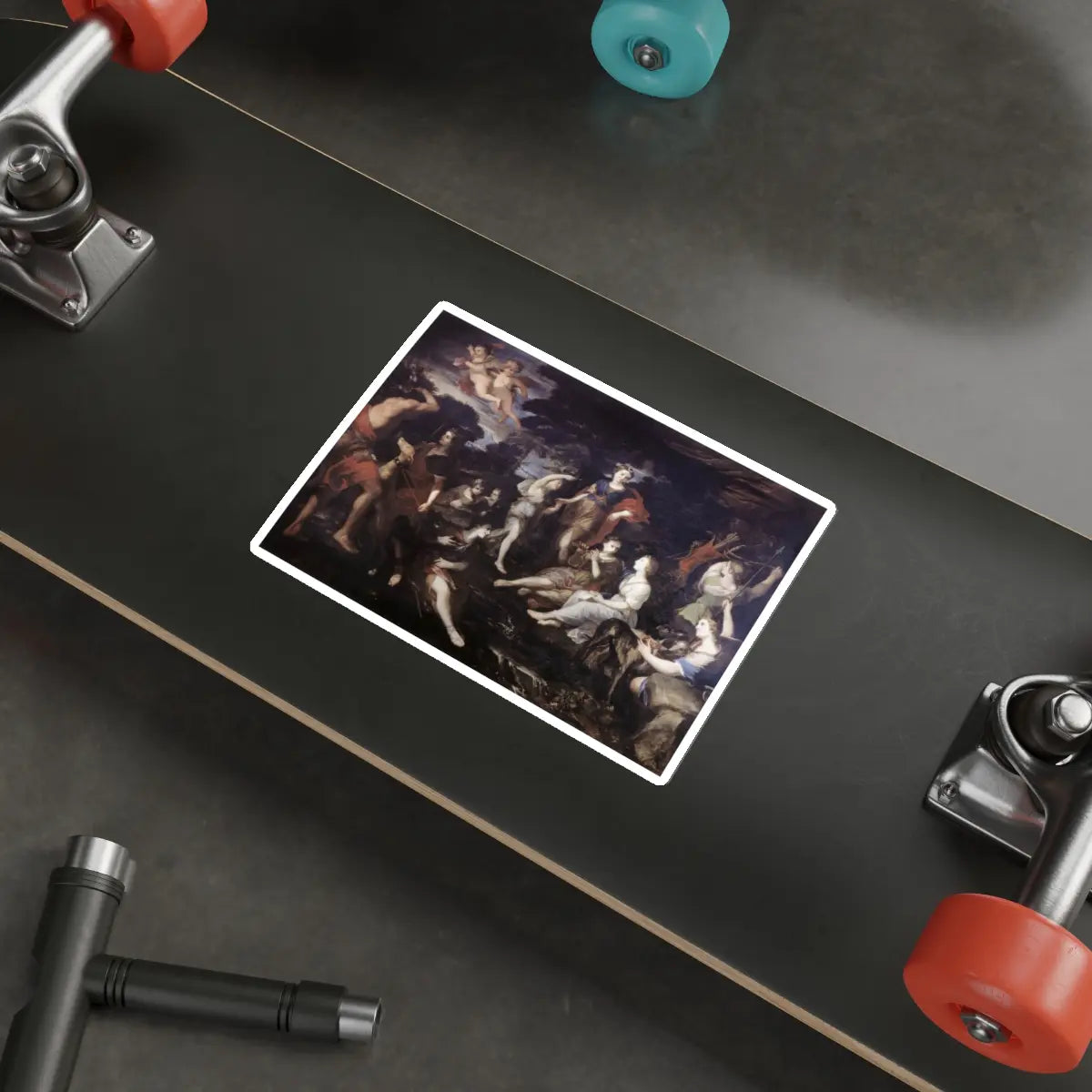 SKU:32869553851401867540 Sticker types:White Shape:Die-Cut Sizes:6" × 6"