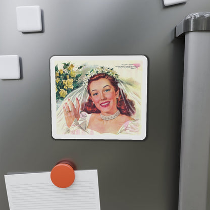 Camay ad illustration, Good Housekeeping, July 1948 (Magazine Illustration) Refrigerator Magnet-The Sticker Space