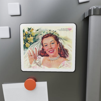 Camay ad illustration, Good Housekeeping, July 1948 (Magazine Illustration) Refrigerator Magnet-The Sticker Space