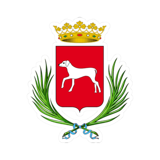 Cambiano-Stemma (Italy) (Coat of Arms) STICKER Vinyl Kiss-Cut Decal 2 Inch White - The Sticker Space