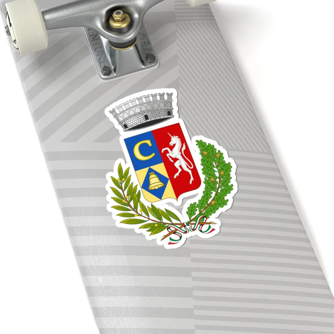 Cambiasca-Stemma (Italy) (Coat of Arms) STICKER Vinyl Kiss-Cut Decal - The Sticker Space