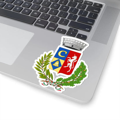 Cambiasca-Stemma (Italy) (Coat of Arms) STICKER Vinyl Kiss-Cut Decal - The Sticker Space