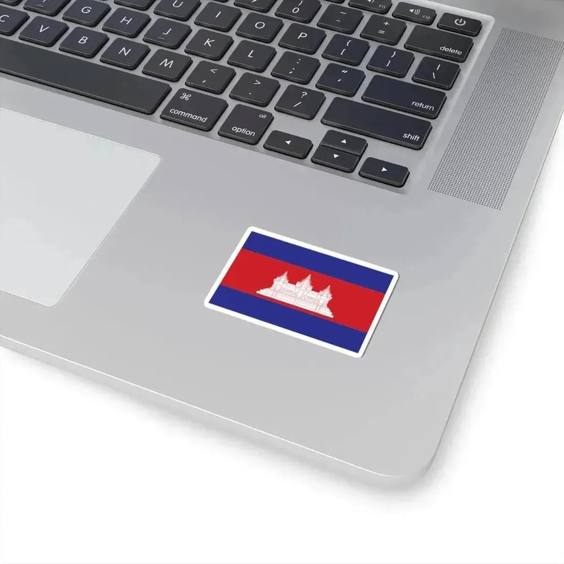 Cambodia Final Flag (Cambodia) STICKER Vinyl Kiss-Cut Decal - The Sticker Space