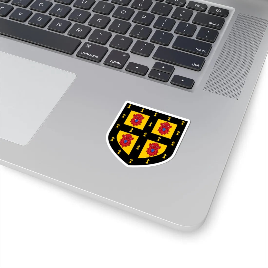 Cambridge University Heraldic and Genealogical Society coat of arms (England) (Coat of Arms) STICKER Vinyl Kiss-Cut Decal - The Sticker Space