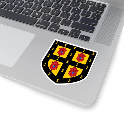 Cambridge University Heraldic and Genealogical Society coat of arms (England) (Coat of Arms) STICKER Vinyl Kiss-Cut Decal - The Sticker Space