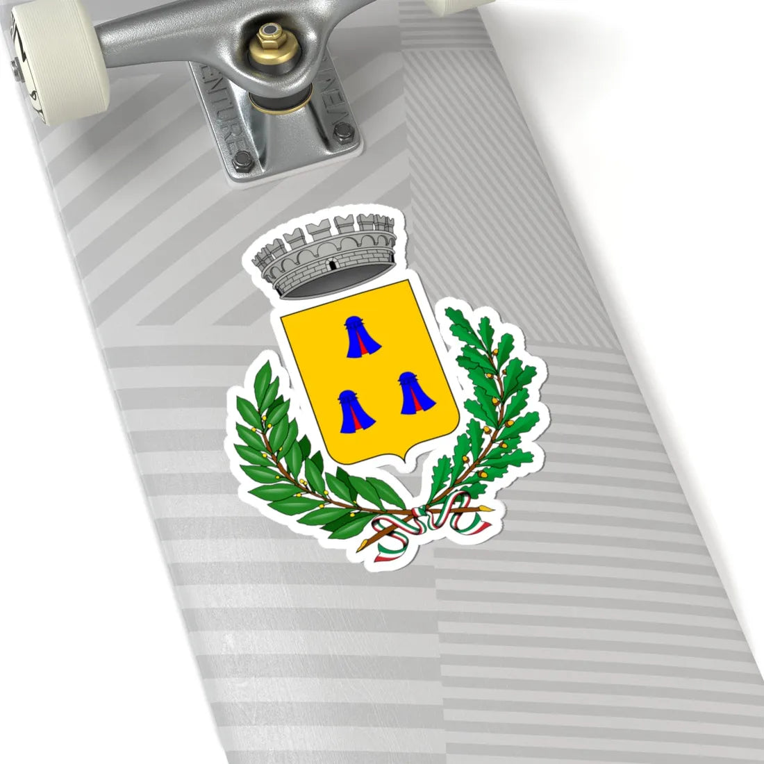 Camburzano-Stemma (Italy) (Coat of Arms) STICKER Vinyl Kiss-Cut Decal - The Sticker Space