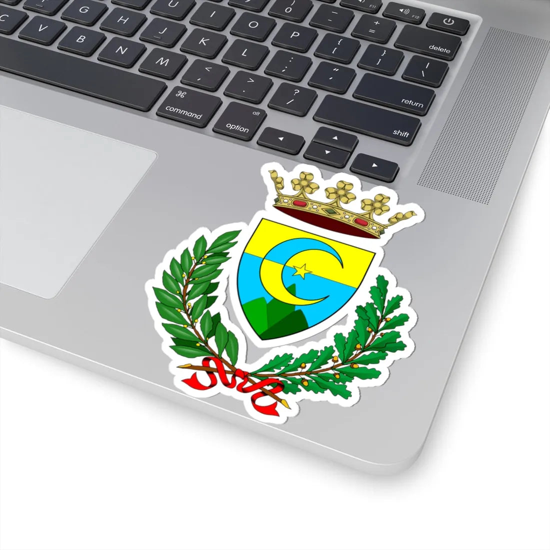 Camerana-Stemma (Italy) (Coat of Arms) STICKER Vinyl Kiss-Cut Decal - The Sticker Space