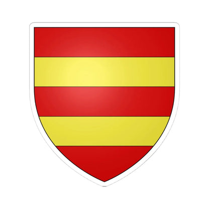 Cameron of Lochiel arms (Scotland) (Coat of Arms) STICKER Vinyl Kiss-Cut Decal 4 Inch White - The Sticker Space