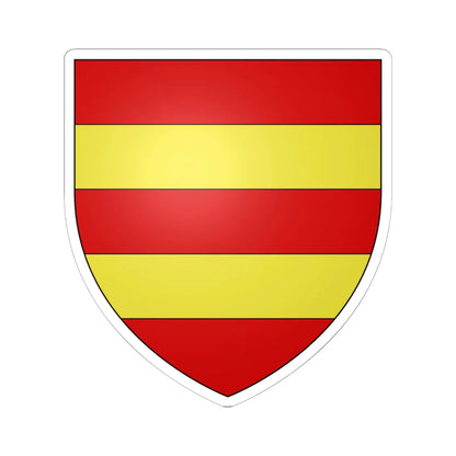 Cameron of Lochiel arms (Scotland) (Coat of Arms) STICKER Vinyl Kiss-Cut Decal 6 Inch White - The Sticker Space