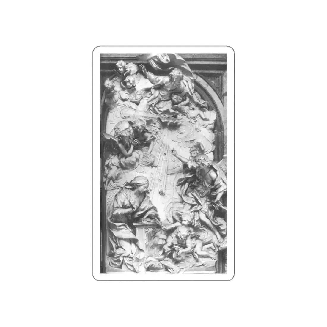 CAMETTI, Bernardino - Annunciation (Artwork) STICKER Vinyl Die-Cut Decal White Die-Cut 3 Inch - The Sticker Space