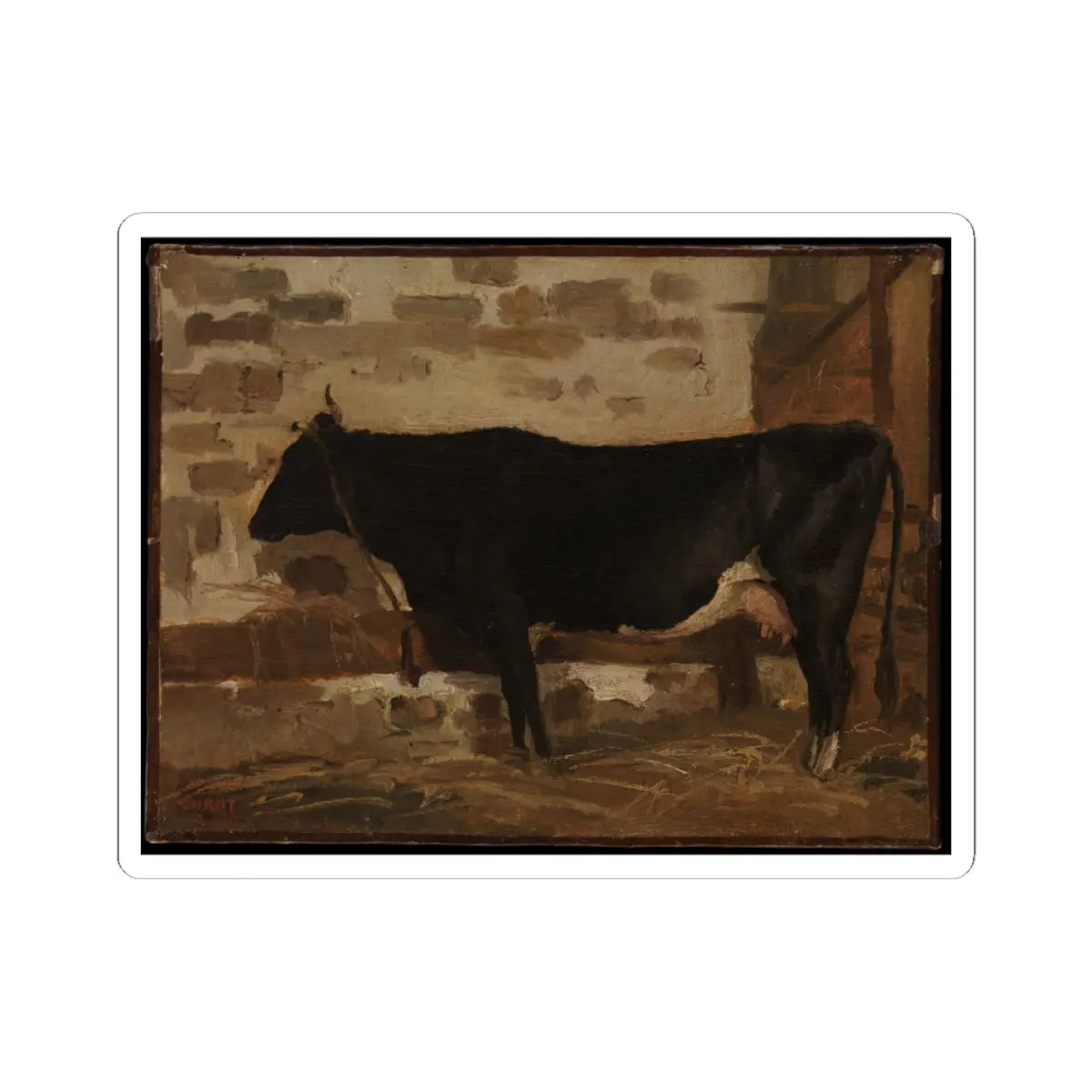 SKU:TSS-STICK-CMLCRT-6X6-9 Sizes:6" × 6" Types:White