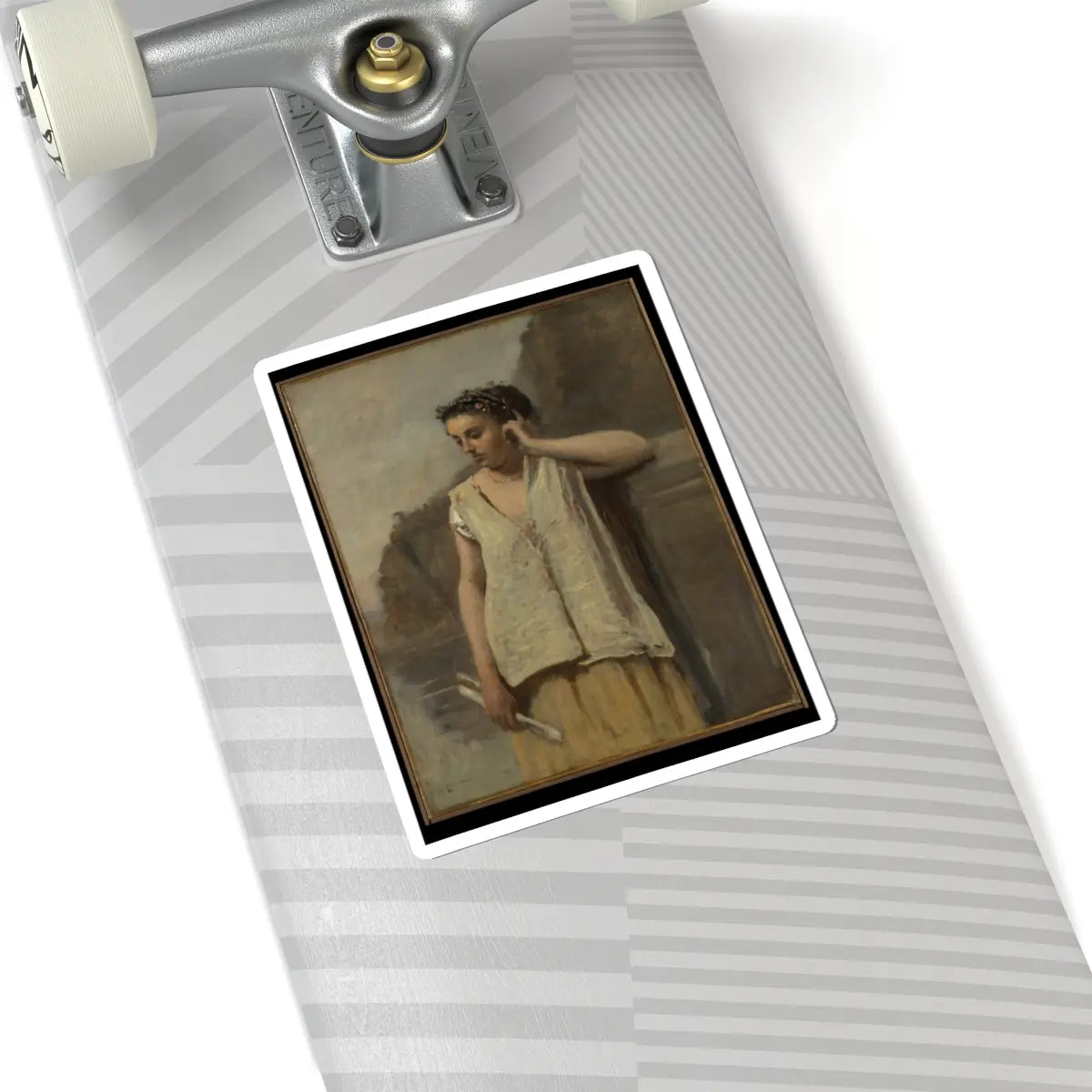 SKU:TSS-STICK-CMLCRT-6X6-26 Sizes:6" × 6" Types:White