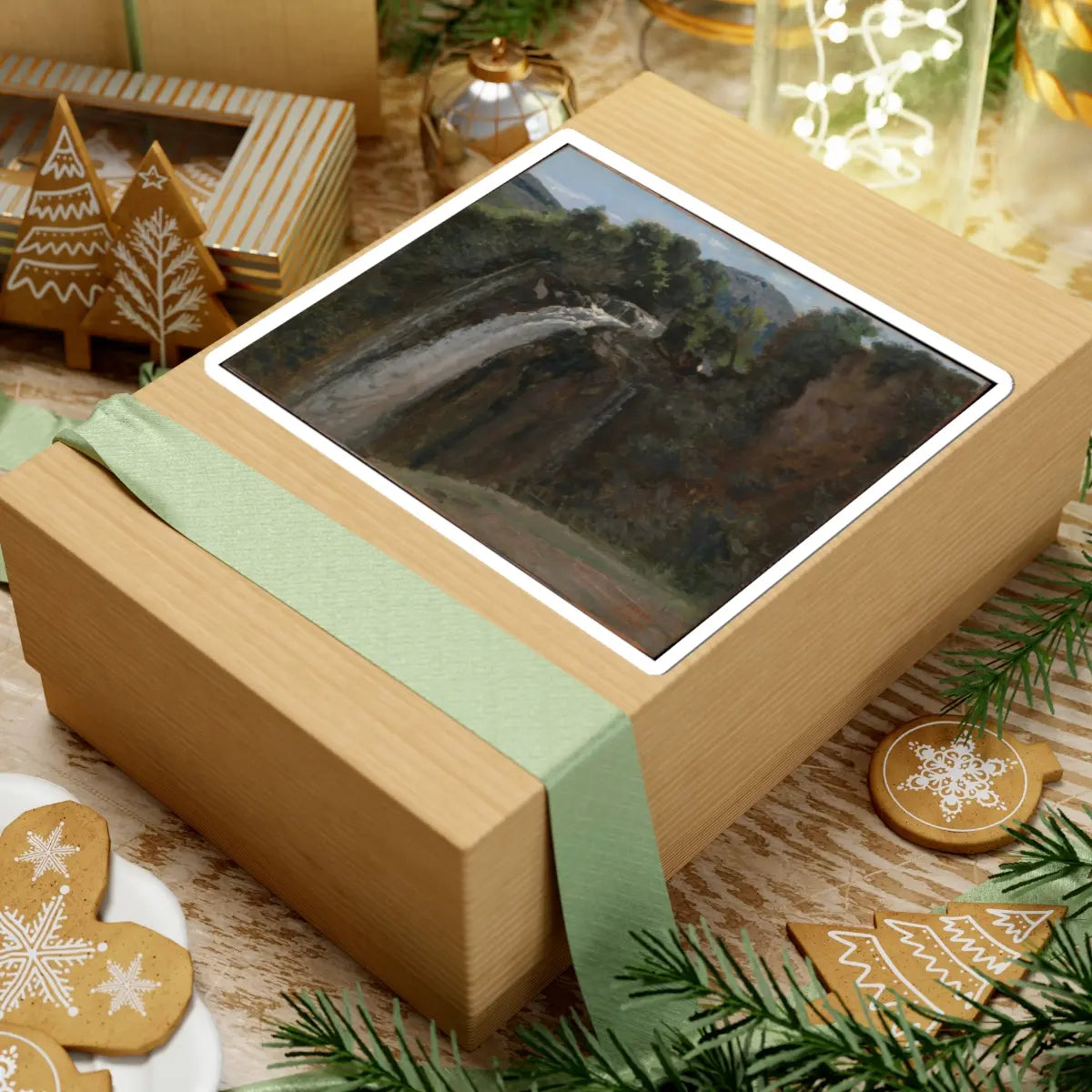 SKU:TSS-STICK-CMLCRT-6X6-30 Sizes:6" × 6" Types:White