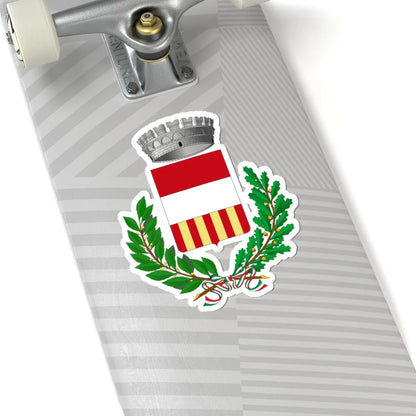 Camino Italia-Stemma (Italy) (Coat of Arms) STICKER Vinyl Kiss-Cut Decal - The Sticker Space