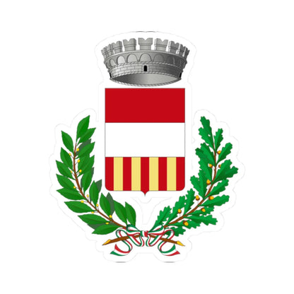 Camino Italia-Stemma (Italy) (Coat of Arms) STICKER Vinyl Kiss-Cut Decal - The Sticker Space