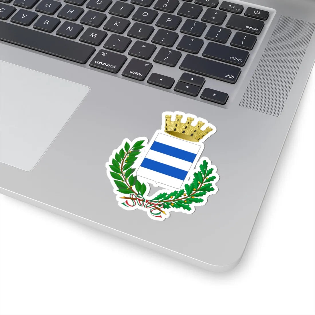 Camisano Vicentino-Stemma (Italy) (Coat of Arms) STICKER Vinyl Kiss-Cut Decal - The Sticker Space