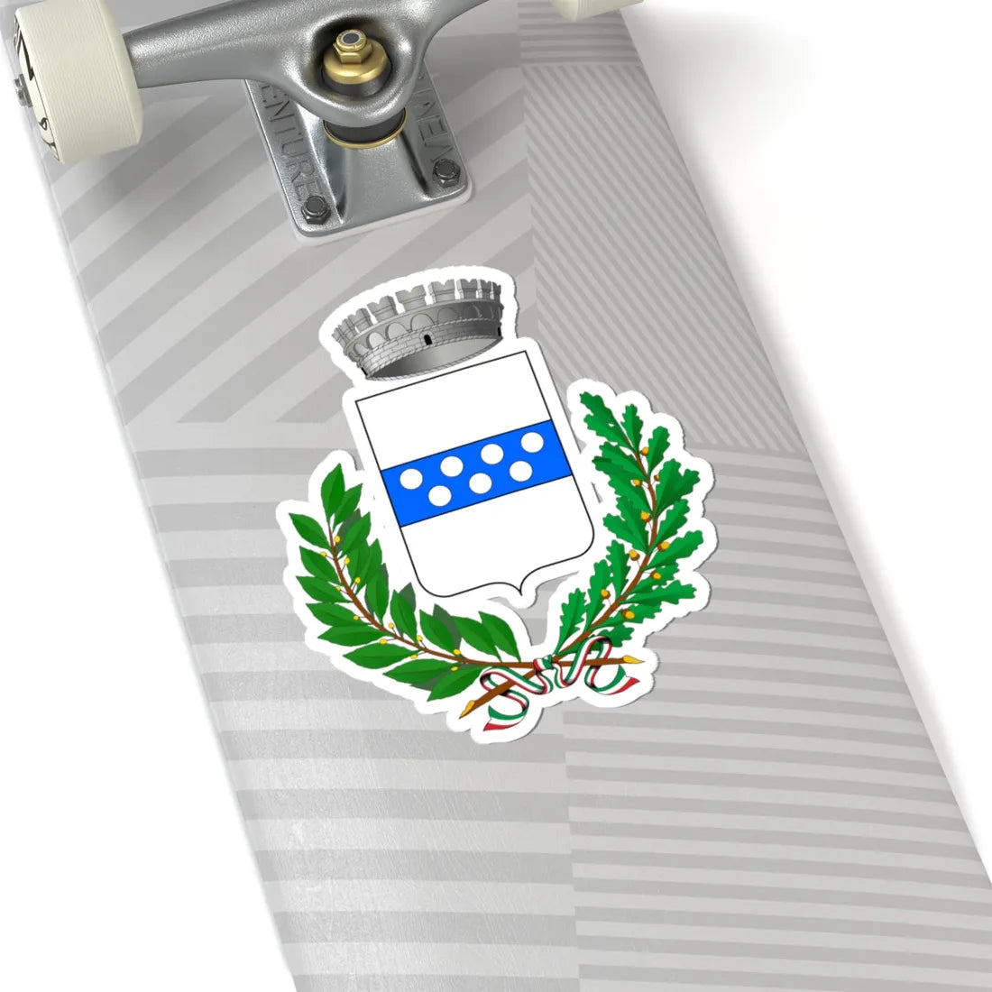 Camo-Stemma (Italy) (Coat of Arms) STICKER Vinyl Kiss-Cut Decal - The Sticker Space