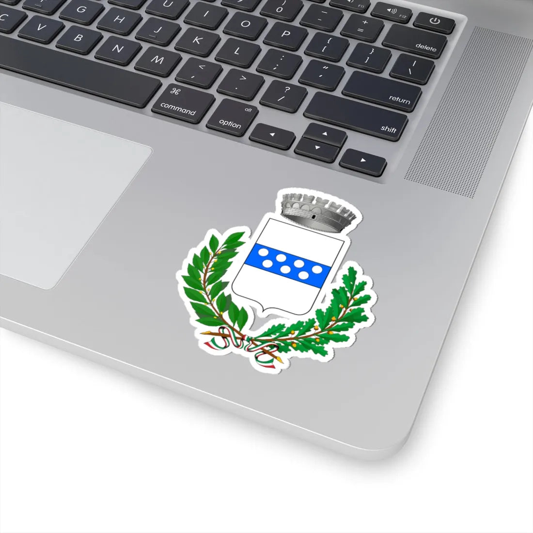 Camo-Stemma (Italy) (Coat of Arms) STICKER Vinyl Kiss-Cut Decal - The Sticker Space