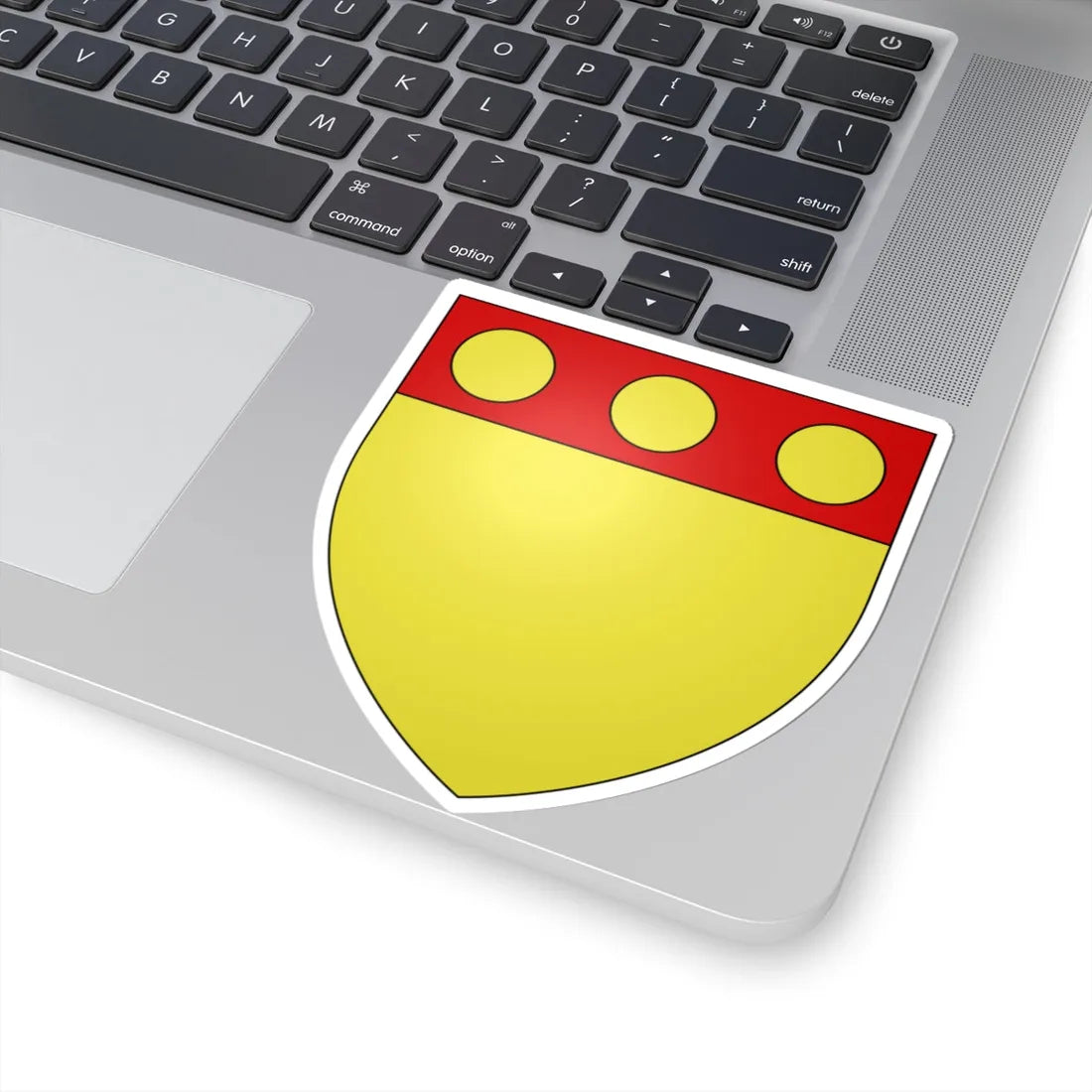 Camoys arms (England) (Coat of Arms) STICKER Vinyl Kiss-Cut Decal - The Sticker Space