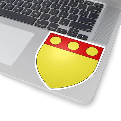 Camoys arms (England) (Coat of Arms) STICKER Vinyl Kiss-Cut Decal - The Sticker Space