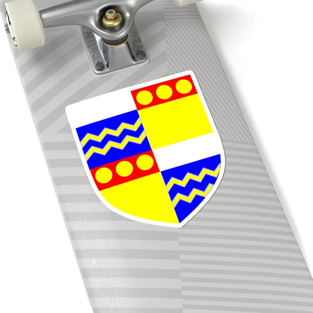 Camoys (England) (Coat of Arms) STICKER Vinyl Kiss-Cut Decal - The Sticker Space