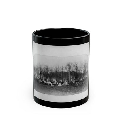 Camp Of 2nd Vermont Volunteers At Camp Griffin, Virginia (U.S. Civil War) Black Coffee Mug