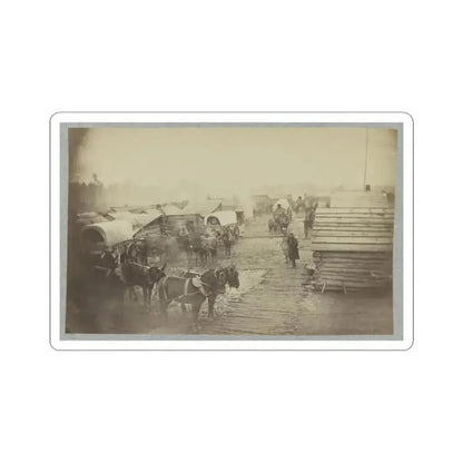 Camp of the Union Forces at Centreville, Va. Winter 1861-62 (U.S. Civil War) STICKER Vinyl Kiss-Cut Decal 3 Inch White - The Sticker Space