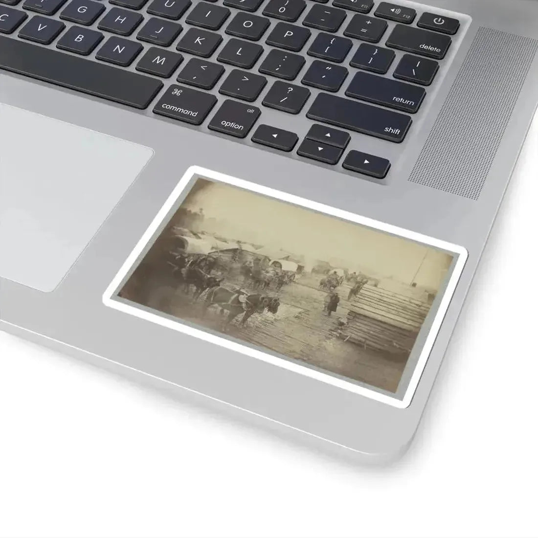 Camp of the Union Forces at Centreville, Va. Winter 1861-62 (U.S. Civil War) STICKER Vinyl Kiss-Cut Decal - The Sticker Space