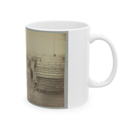 Camp Of The Union Forces At Centreville, Va. Winter 1861-62 (U.S. Civil War) White Coffee Mug-The Sticker Space