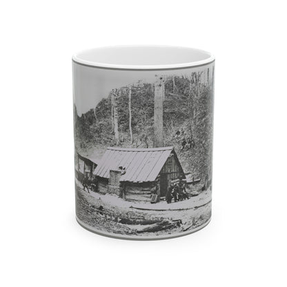 Camp (U.S. Civil War) White Coffee Mug-11oz-The Sticker Space