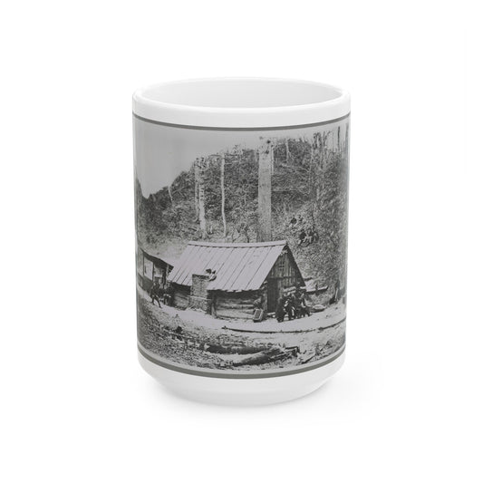 Camp (U.S. Civil War) White Coffee Mug-15oz-The Sticker Space