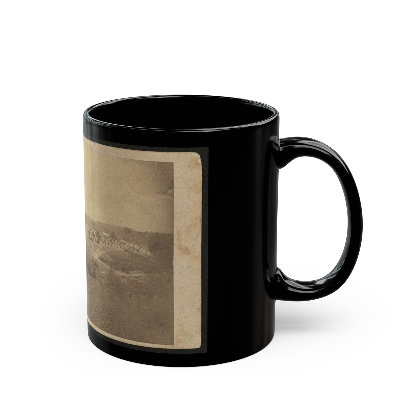 Camp William Penn, Pennsylvania (U.S. Civil War) Black Coffee Mug-The Sticker Space