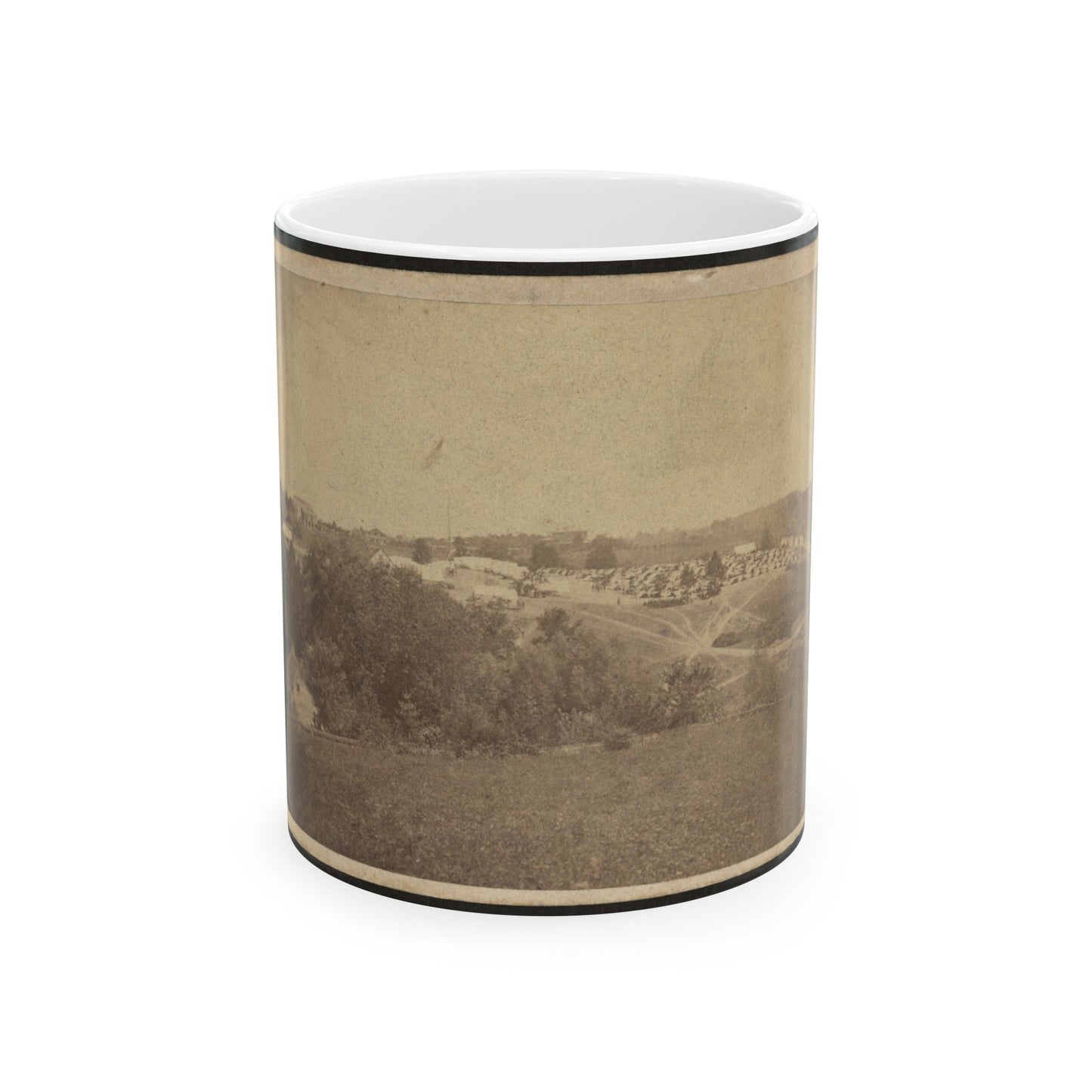 Camp William Penn, Pennsylvania (U.S. Civil War) White Coffee Mug-11oz-The Sticker Space