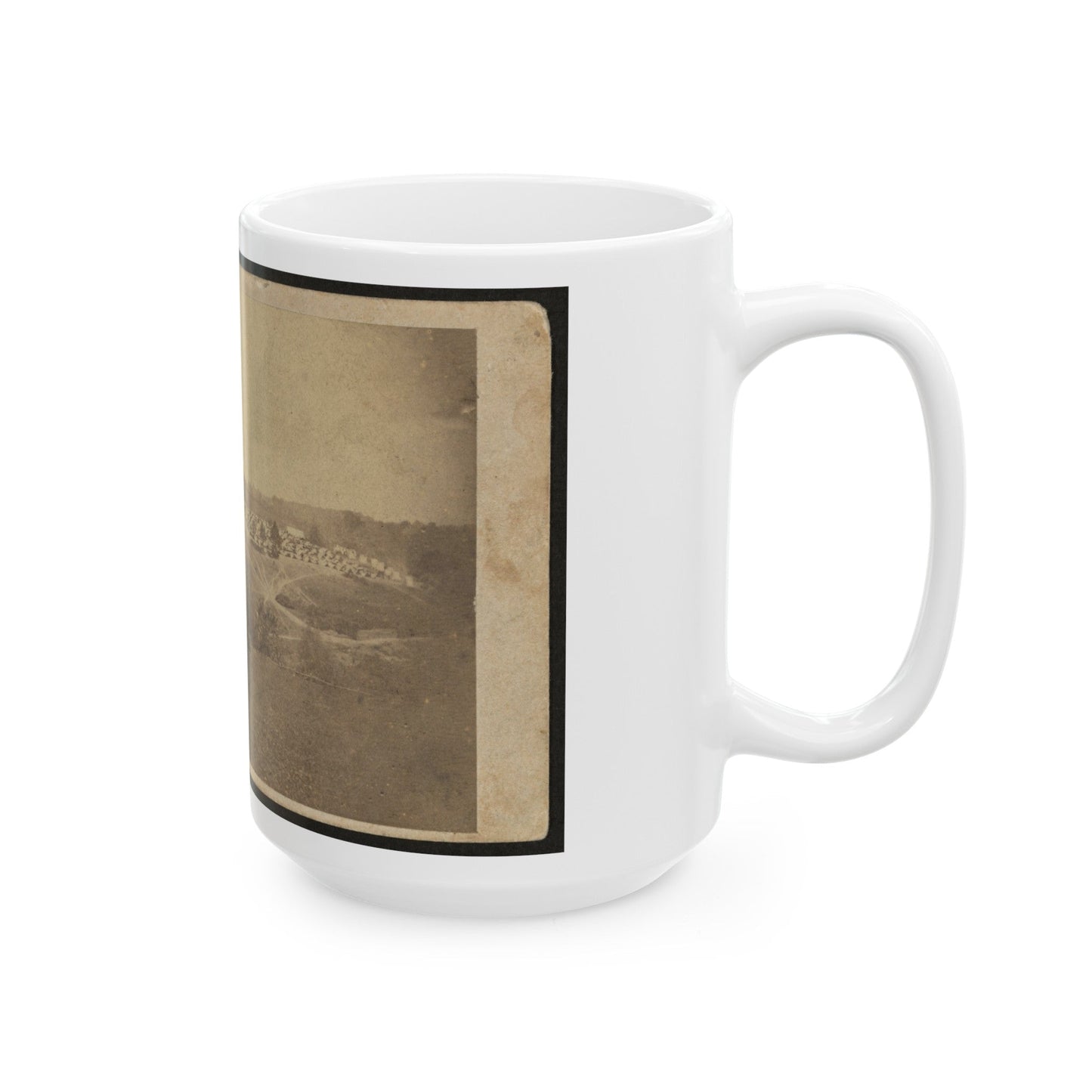 Camp William Penn, Pennsylvania (U.S. Civil War) White Coffee Mug-The Sticker Space