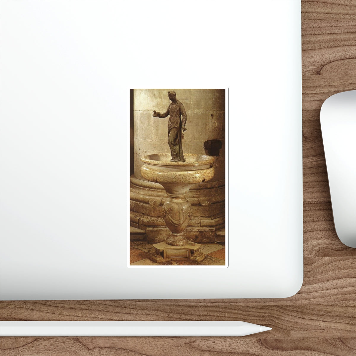 CAMPAGNA, Girolamo - St Agnes (Meekness) (Artwork) STICKER Vinyl Die-Cut Decal-The Sticker Space