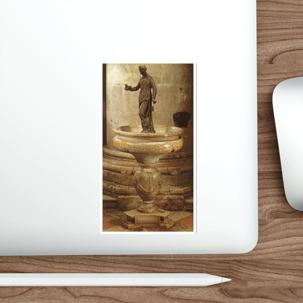 CAMPAGNA, Girolamo - St Agnes (Meekness) (Artwork) STICKER Vinyl Die-Cut Decal-The Sticker Space