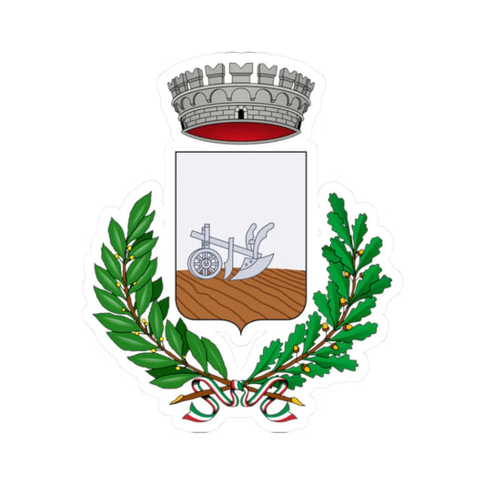 Camparada-Stemma (Italy) (Coat of Arms) STICKER Vinyl Kiss-Cut Decal 2 Inch White - The Sticker Space