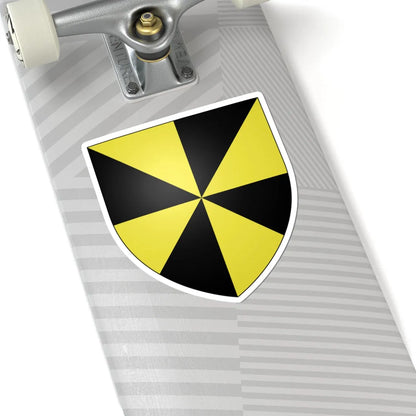 Campbell arms (Scotland) (Coat of Arms) STICKER Vinyl Kiss-Cut Decal - The Sticker Space