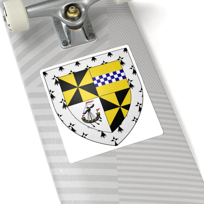 Campbell of Aberuchill arms (Scotland) (Coat of Arms) STICKER Vinyl Kiss-Cut Decal - The Sticker Space