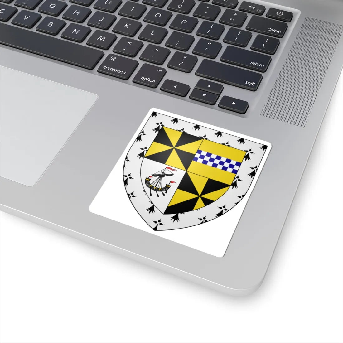 Campbell of Aberuchill arms (Scotland) (Coat of Arms) STICKER Vinyl Kiss-Cut Decal - The Sticker Space