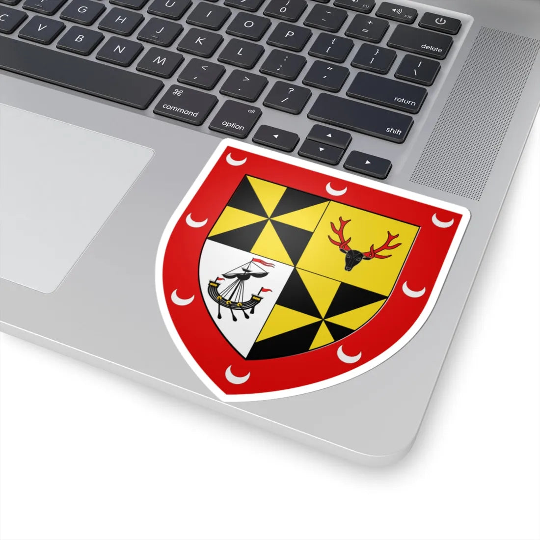 Campbell of Ardchattan arms (Scotland) (Coat of Arms) STICKER Vinyl Kiss-Cut Decal - The Sticker Space