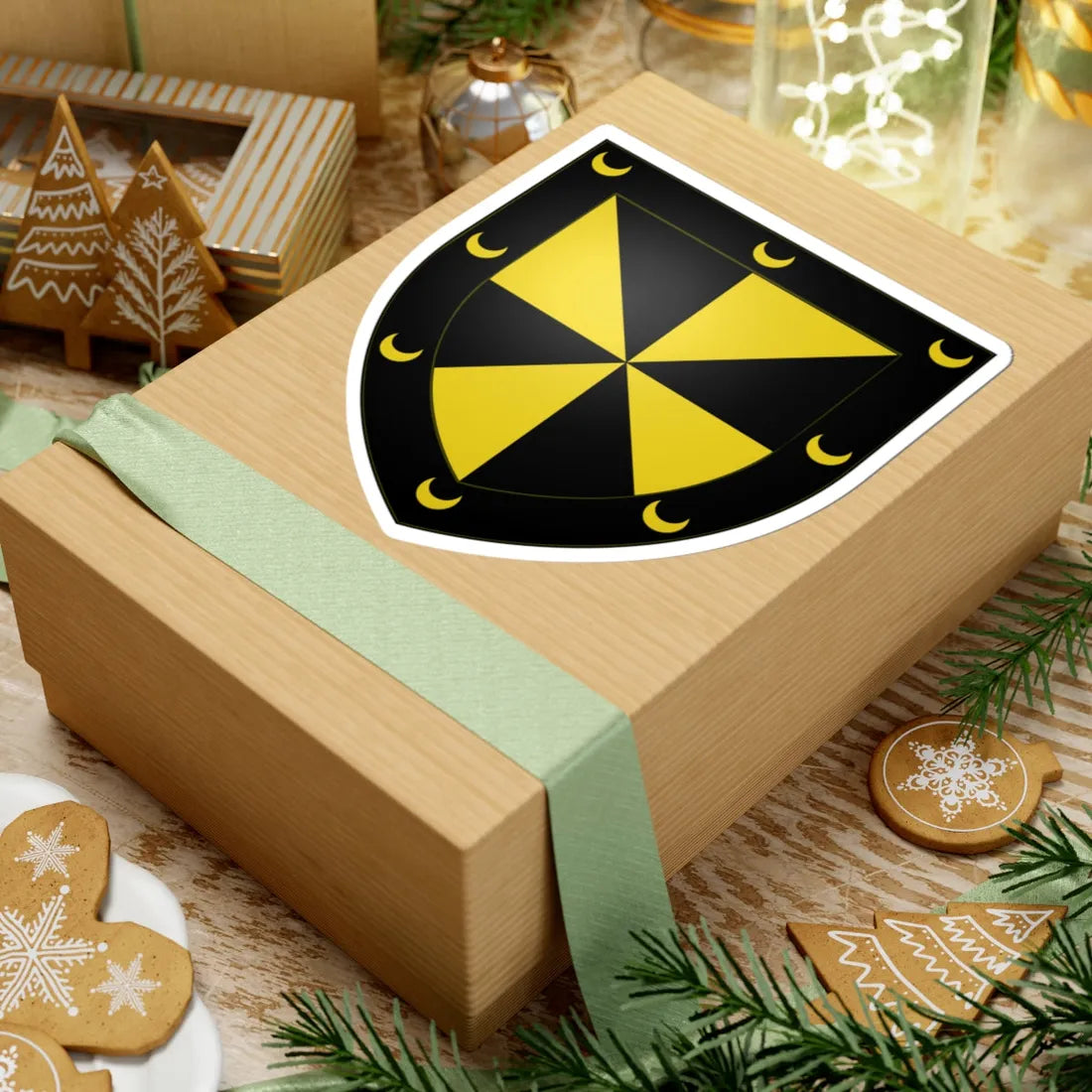 Campbell of Ardentinny arms (Scotland) (Coat of Arms) STICKER Vinyl Kiss-Cut Decal - The Sticker Space