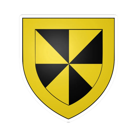 Campbell of Ardkinglas arms (Scotland) (Coat of Arms) STICKER Vinyl Kiss-Cut Decal 2 Inch White - The Sticker Space