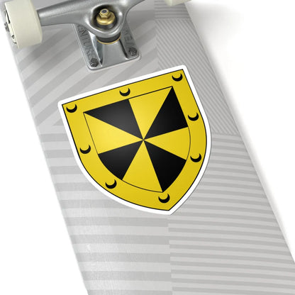 Campbell of Auchawillig arms (Scotland) (Coat of Arms) STICKER Vinyl Kiss-Cut Decal - The Sticker Space