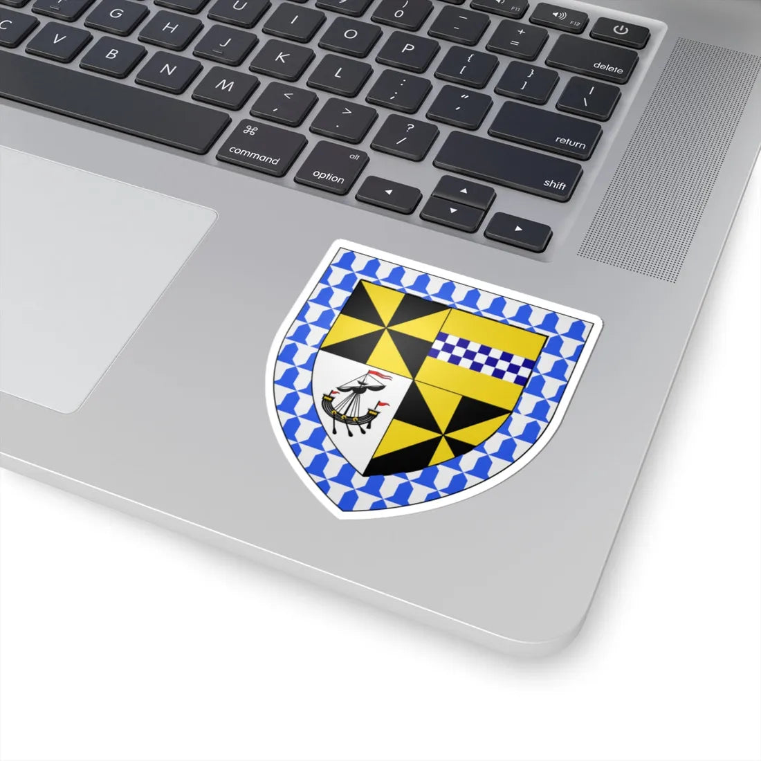 Campbell of Barcaldine arms (Scotland) (Coat of Arms) STICKER Vinyl Kiss-Cut Decal - The Sticker Space