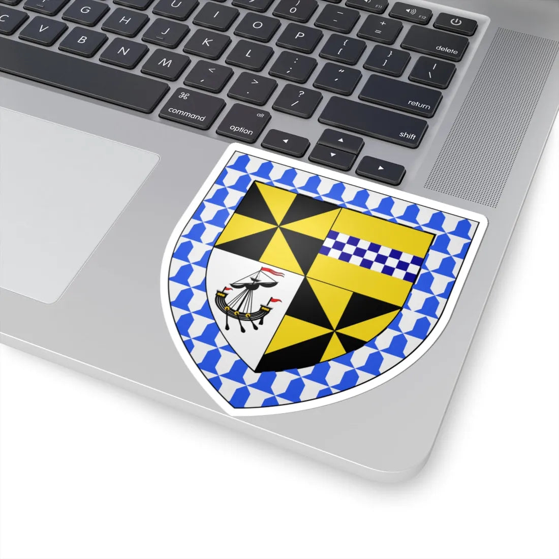 Campbell of Barcaldine arms (Scotland) (Coat of Arms) STICKER Vinyl Kiss-Cut Decal - The Sticker Space