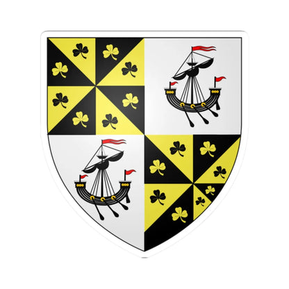 Campbell of Blythswood arms (Scotland) (Coat of Arms) STICKER Vinyl Kiss-Cut Decal 2 Inch White - The Sticker Space